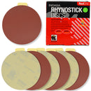 Indasa 6" Rhynostick Red Line Solid Sanding Discs (600 Series)