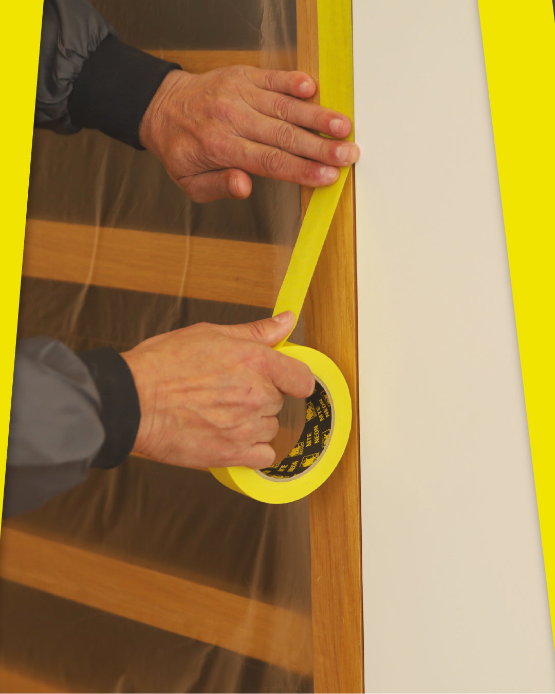 INDASA MTE Neon High-Temperature Masking Tape – Professional Automotive &amp; Industrial Masking