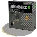 Indasa 6" Rhynostick White Line PSA Sanding Discs – Production Grade Abrasives (60 Series)