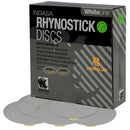 Indasa 6" Rhynostick White Line PSA Sanding Discs – Production Grade Abrasives (60 Series)