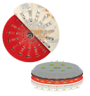 Indasa 6" 10mm Ultravent Multi-Hole Foam Interface Pad, 561843