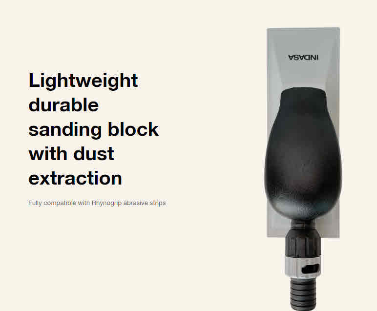 INDASA Dust Extraction Hand Sanding Blocks 435175 - Application | UnitedFinish.com