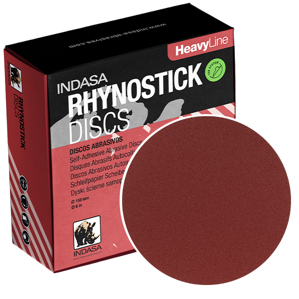 Indasa 5in Rhynostick Heavy Line Solid PSA Sanding Discs 500-220E 500-320E by INDASA | UnitedFinish.com