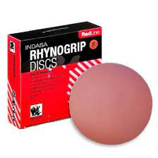 Indasa 6in Rhynogrip RedLine Solid Discs 620 Series - Side View | UnitedFinish.com