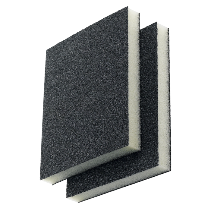 Indasa Double Sided Sanding Sponge 3100B - Side View | UnitedFinish.com