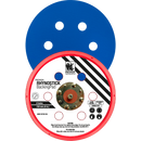 Indasa Rhynogrip 6" 6-Hole Grip Backup Pad, 6004-6H