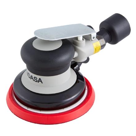 Indasa 5" Dual Action 3/16" (5mm) Orbit Self-Generating Vacuum Sander, 5DAVSAND