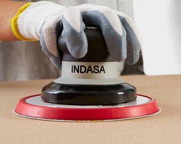 Indasa 6in DA Sander 6DASAND - Package | UnitedFinish.com