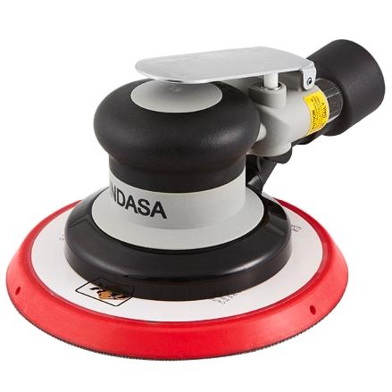 Indasa 6" Dual Action 3/32" (2.5mm) Orbit Self-Generating Vacuum Sander, 6-32DASAND