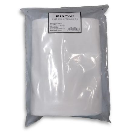 Indasa Fleece Dust Bags for LPE45, 5-Pack, 558799