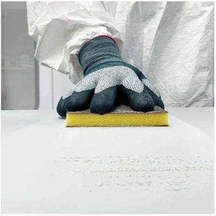 Indasa Rhyno Double Sided Sanding Sponge Fine - Angle | UnitedFinish.com