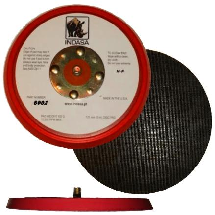 Indasa Rhynogrip 5in Solid Grip Backup Pad 6002 - Side View | UnitedFinish.com
