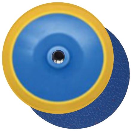 Indasa Rhynostick 8in PSA Backup Pad 6005 - Side View | UnitedFinish.com
