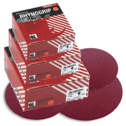 Indasa 8" Rhynogrip Heavy Line Solid Sanding Discs, 820-E Series