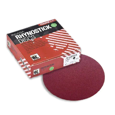 Indasa 5in Rhynostick Heavy Line Solid PSA Sanding Discs 500-E Series by INDASA | UnitedFinish.com