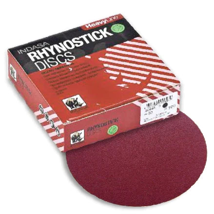 Indasa 8" Rhynostick Heavy Line Solid PSA Sanding Discs (800-E Series)