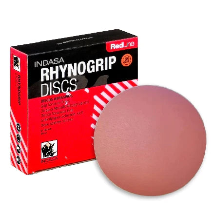 Indasa 5in Rhynogrip Red Line Solid Sanding Discs 510 Series by INDASA | UnitedFinish.com