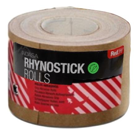 Indasa 4.5" Rhynostick Red Line PSA Sanding Rolls, 8250 RED Series