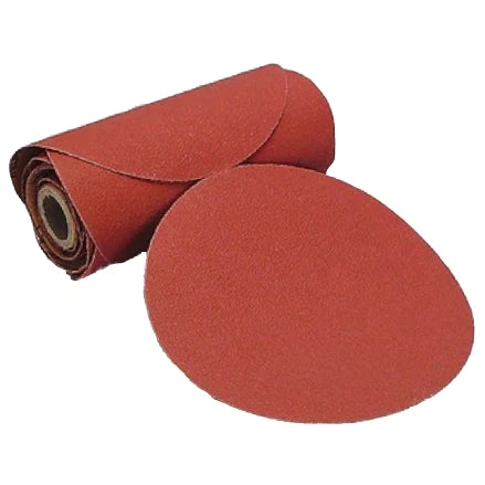 Indasa 6" Rhynostick Red Line Solid Sanding Link Roll Discs, 600-LR Series