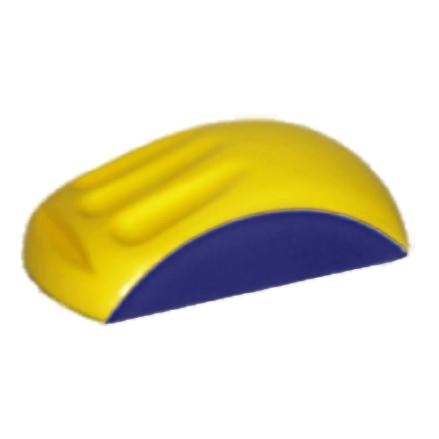 Indasa 5in Semi-Round PSA Hand Sanding Block 9300 by INDASA | UnitedFinish.com