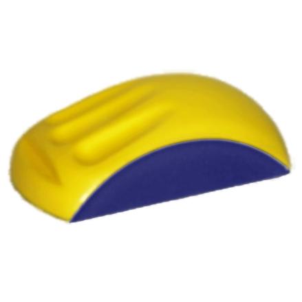 Indasa 6in Semi-Round PSA Hand Sanding Block 9500 by INDASA | UnitedFinish.com