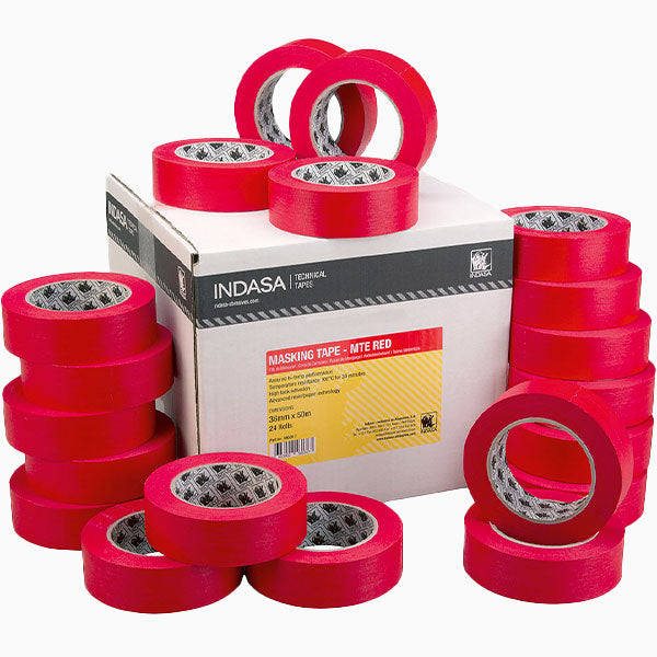 Indasa MTE-RED Premium Masking Tape by INDASA | UnitedFinish.com