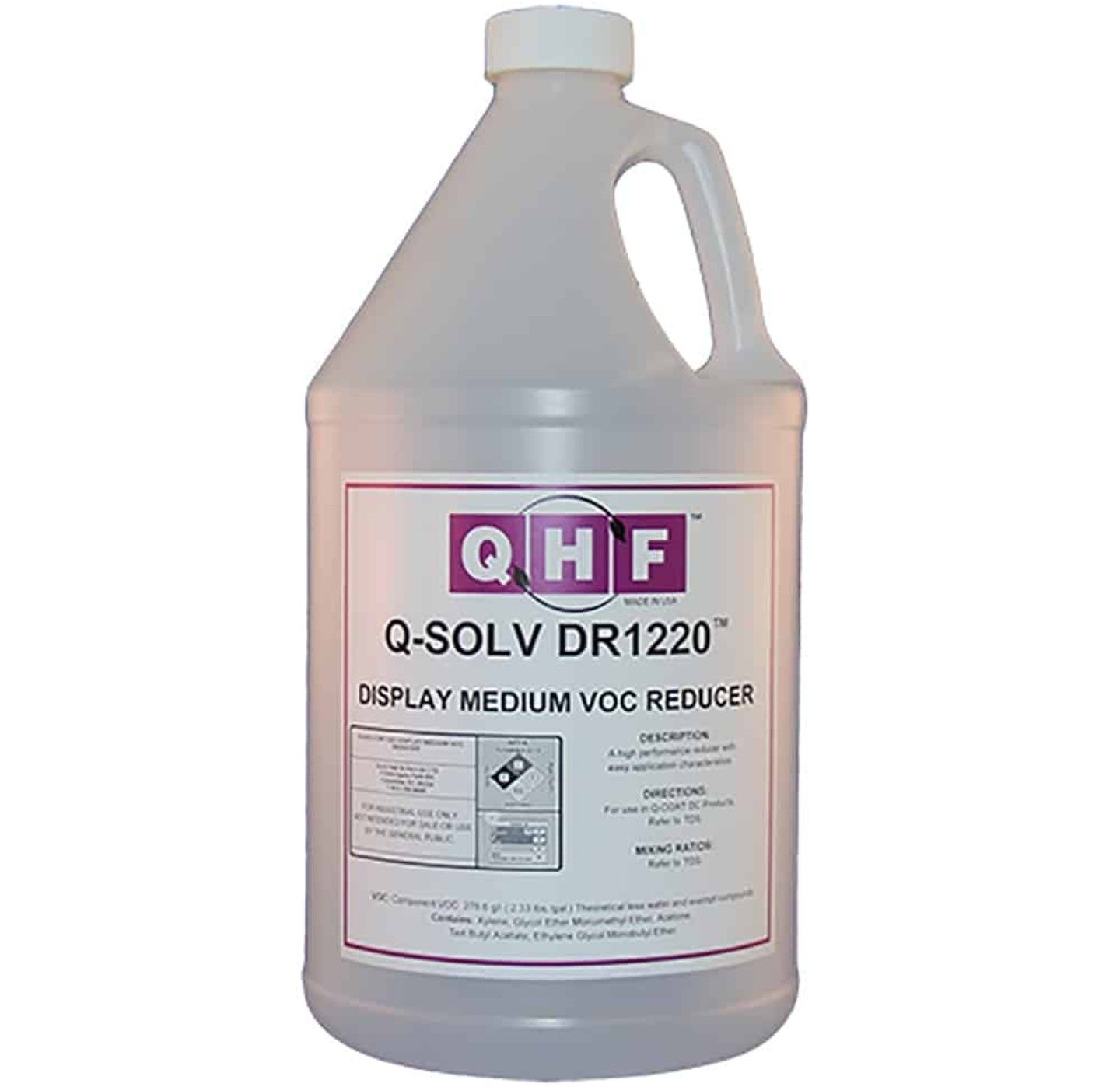 Q-SOLV DR1220 Medium Display Low VOC Reducer by QHF | UnitedFinish.com