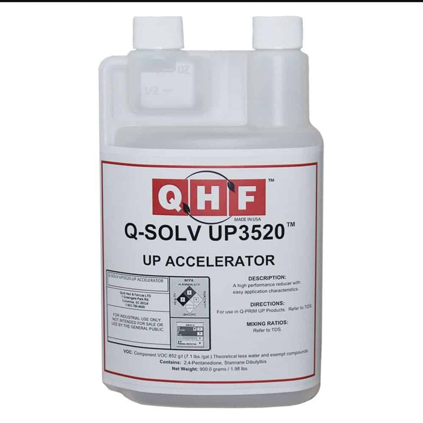 Q-SOLV UP3520 UP Accelerator Quart by QHF | UnitedFinish.com