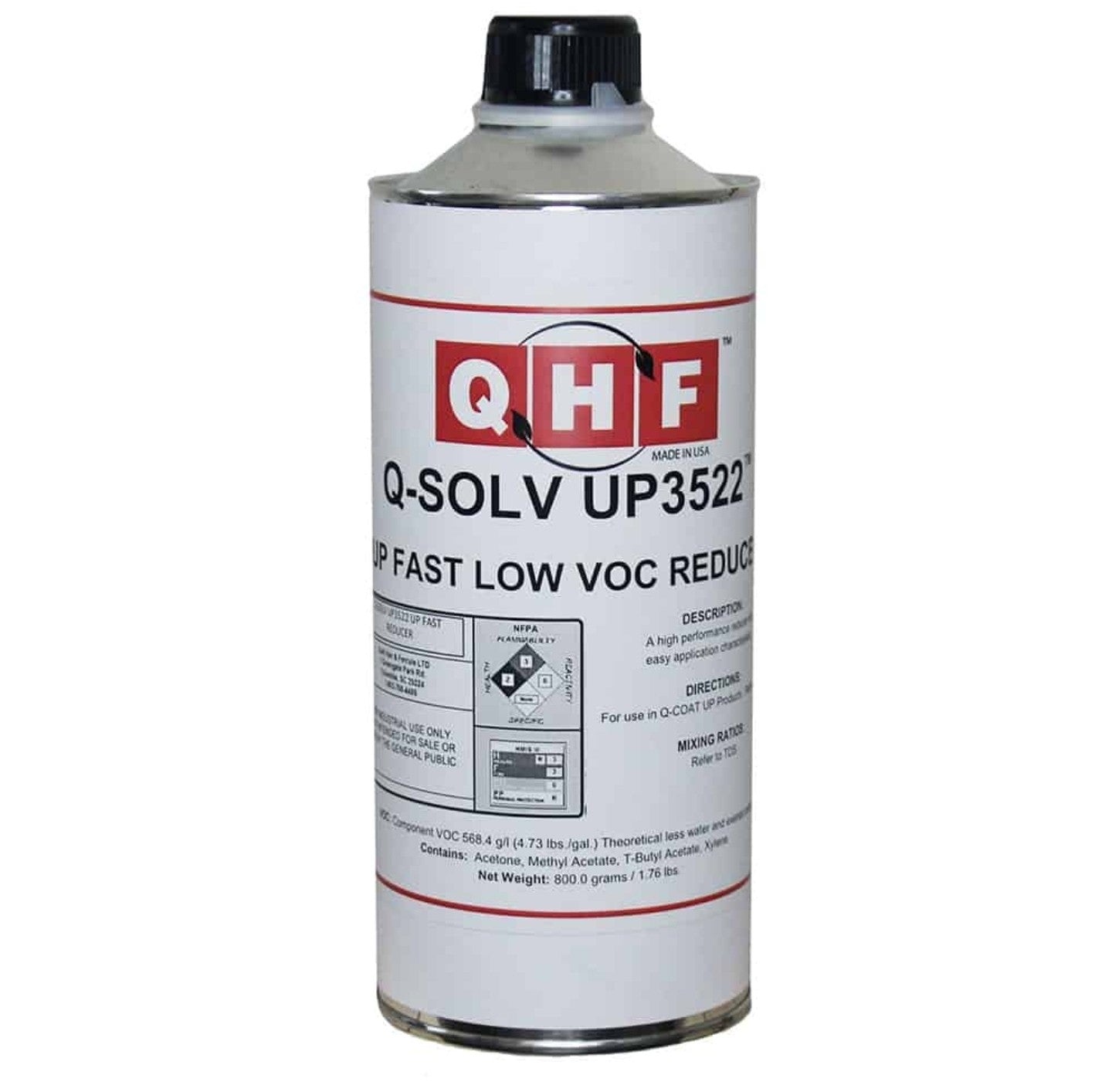 Q-SOLV UP3522 UP Fast Reducer Quart by QHF | UnitedFinish.com