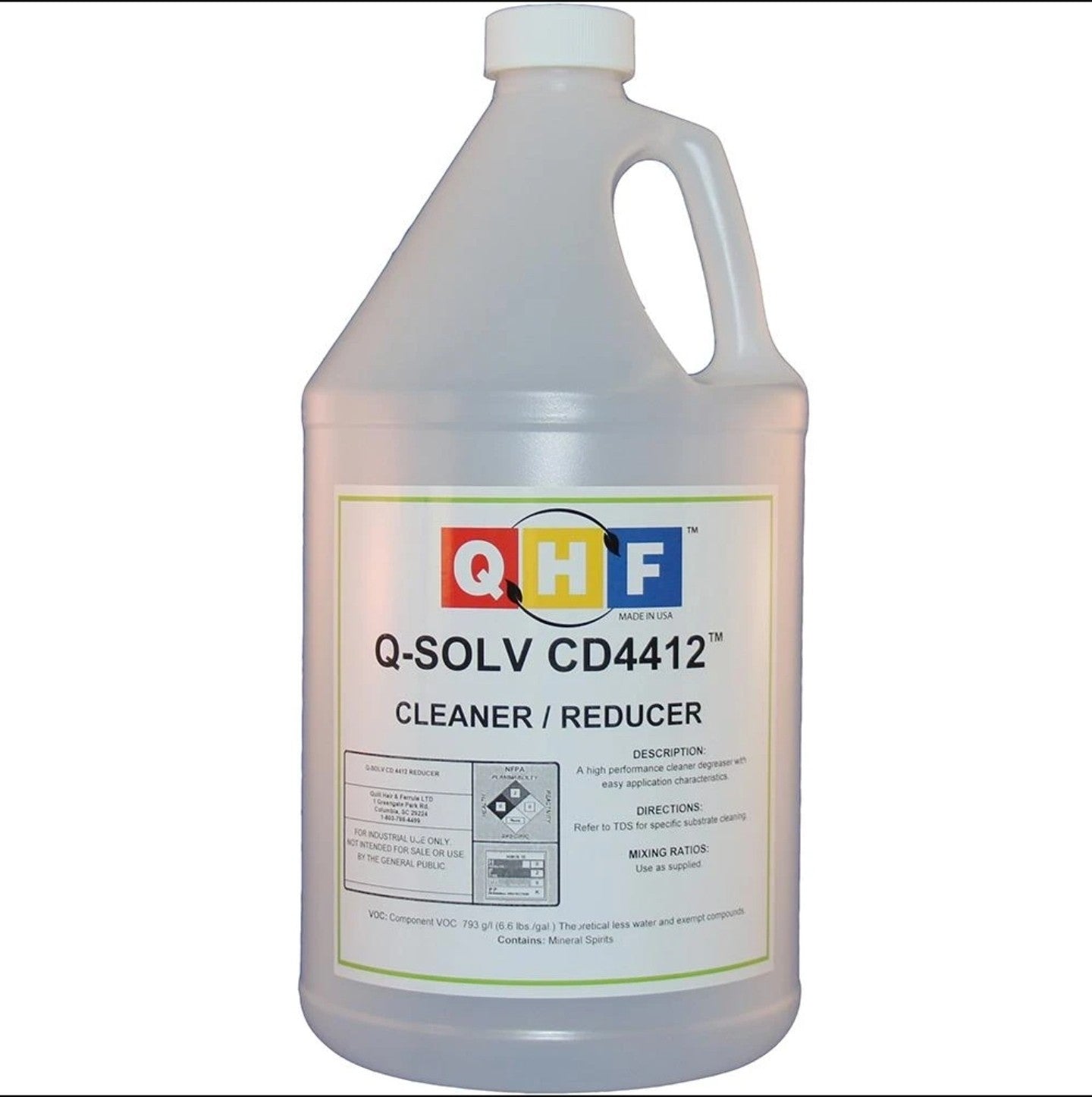 Q-SOLV CD4412 Specialty Reducer Gallon by QHF | UnitedFinish.com