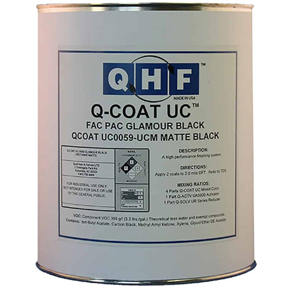 Q-COAT UC0059™ Matte Urethane Black GL