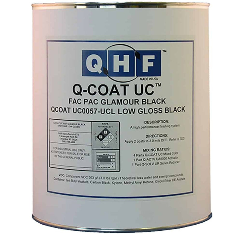 Q-COAT UC0057™ Low Gloss Urethane Black GL